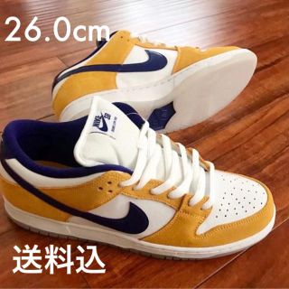 ナイキ(NIKE)のNIKE SB Dunk Low  LASER ORANGE  26.0cm(スニーカー)