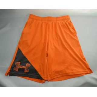 アンダーアーマー(UNDER ARMOUR)のアンダーアーマー/YXL/短パン/オレンジ(パンツ/スパッツ)