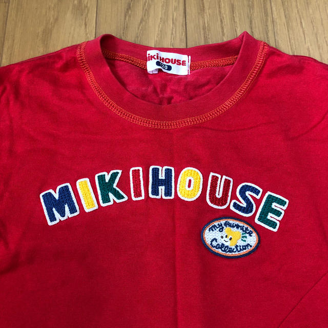 mikihouse(ミキハウス)のミキハウス　長Tシャツ　120 キッズ/ベビー/マタニティのキッズ服女の子用(90cm~)(Tシャツ/カットソー)の商品写真
