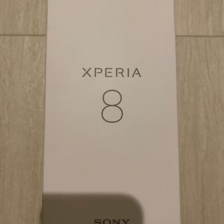 エクスペリア(Xperia)のSONY Xperia 8 ブラック　SOV42(スマートフォン本体)