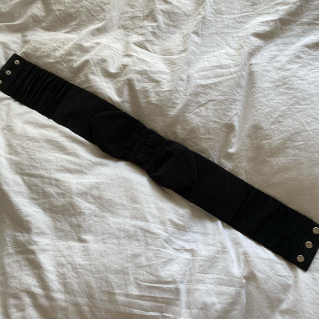 SNIDEL(スナイデル)のスナイデルsnidel 黒色　ベルト レディースのファッション小物(ベルト)の商品写真