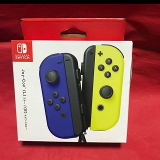 ニンテンドースイッチ(Nintendo Switch)のJoy-Con (L)ブルー / (R) ネオンイエロー ジョイコン(その他)