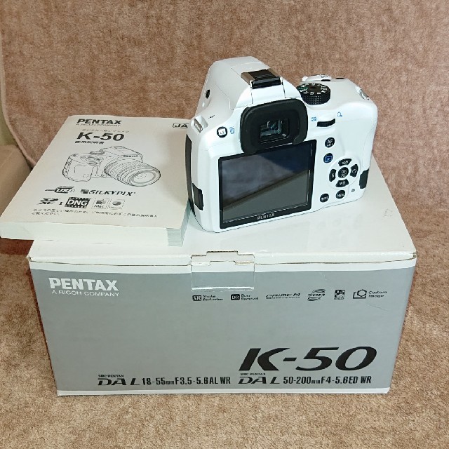 PENTAX k-50 ダブルレンズキット　おまけ付き