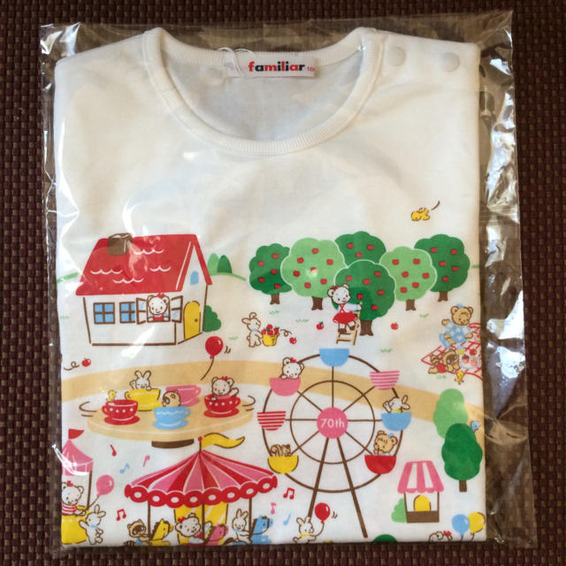 リアの ファミリア familiar 70周年 Tシャツ 110 ☆の通販 by viola_flowers｜ラクマ サイズアウ