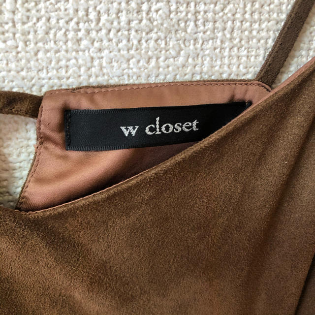 w closet(ダブルクローゼット)のsold out  レディースのトップス(キャミソール)の商品写真