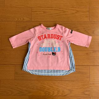 ダブルビー(DOUBLE.B)のミキハウス  ダブルビー  80 美品(Ｔシャツ)