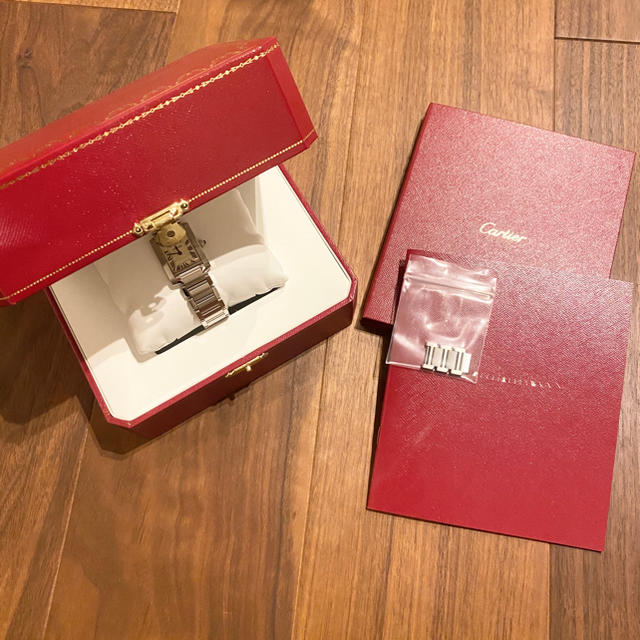 Cartier(カルティエ)のカルティエ　タンクフランセーズ  極美品 レディースのファッション小物(腕時計)の商品写真