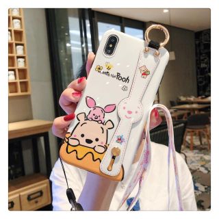 ディズニー(Disney)の韓国　iPhone11 新品　ディズニー　値下げ　プーさん携帯ケース　白(iPhoneケース)