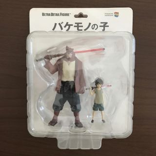 メディコムトイ(MEDICOM TOY)の[細田守作品]バケモノの子　熊徹　&　九太　ウルトラデジタルフィギュア(アニメ/ゲーム)