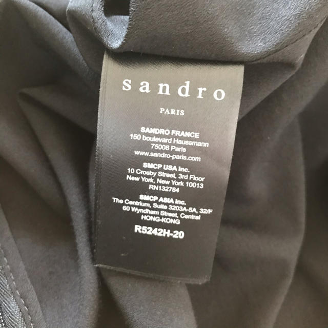 Sandro(サンドロ)のレディーなワンピ🎵 レディースのワンピース(ひざ丈ワンピース)の商品写真