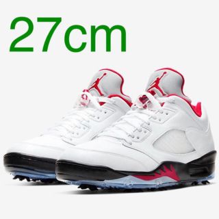 ナイキ(NIKE)のNIKE AIR JORDAN 5 LOW GOLF AJ5 27cm(シューズ)