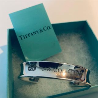 ティファニー(Tiffany & Co.)のティファニーナローバングル正規品☆(ブレスレット/バングル)