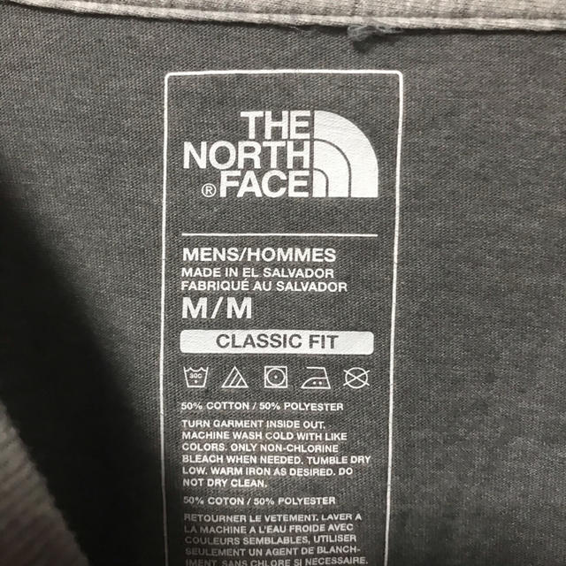 THE NORTH FACE(ザノースフェイス)のteturo様専用ノースフェイス★ビッグロゴ　Tシャツ　半袖　グレー メンズのトップス(Tシャツ/カットソー(半袖/袖なし))の商品写真