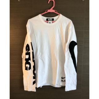 ブラックコムデギャルソン(BLACK COMME des GARCONS)のComme des Garçons BLACK x Nike LサイズロンT(Tシャツ/カットソー(七分/長袖))