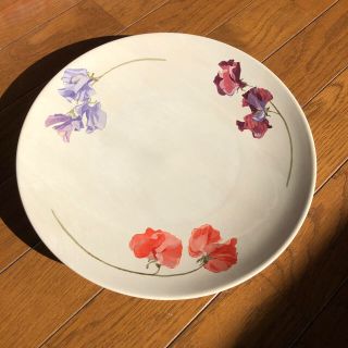 アンソロポロジー(Anthropologie)のジアン　スィートピーディナー皿　27.4cm フランス食器　gien Gien(陶芸)