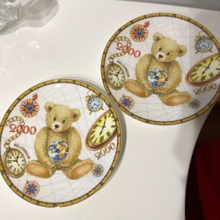 ニッコー(NIKKO)のニッコー　NIKKO MILLENNIUM BEAR "TEDDY 皿2枚セット(食器)