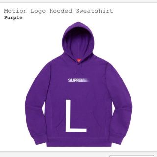 シュプリーム(Supreme)のSupreme Motion Logo Hooded Sweatshirt L(パーカー)