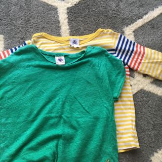 プチバトー(PETIT BATEAU)のプチバトー　ロンT 、Tシャツ(シャツ/カットソー)