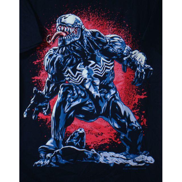 新品 ヴェノム 黒xl半袖 イラスト ダークヒーロー ベノム Venomの通販 By Osakajapan S Shop ラクマ