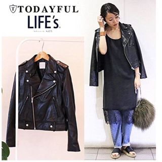 トゥデイフル(TODAYFUL)の★TODAYFUL★Leather Riders Jacket★レザージャケット(ライダースジャケット)