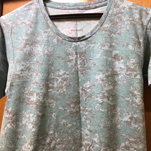 STUDIOUS(ステュディオス)のステュディオス　カモフラtシャツ 美品 メンズのトップス(Tシャツ/カットソー(半袖/袖なし))の商品写真