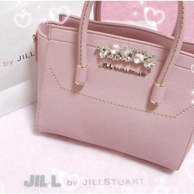 JILL by JILLSTUART(ジルバイジルスチュアート)の❤️R様専用❤️❤️ビジューロイヤルトート　ガーデンピンク❤️ レディースのバッグ(トートバッグ)の商品写真