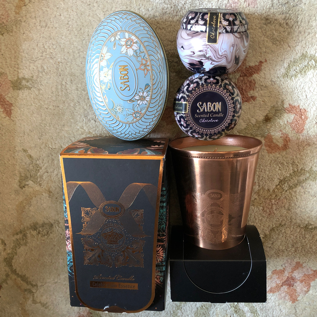 SABON(サボン)のサボンキャンドル4点セット コスメ/美容のリラクゼーション(キャンドル)の商品写真