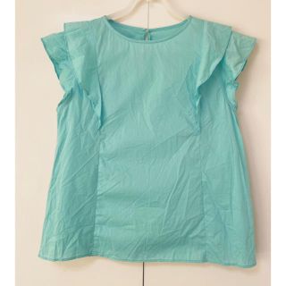 ユナイテッドアローズグリーンレーベルリラクシング(UNITED ARROWS green label relaxing)の春夏*＊袖フリルブラウス*zara snidel SHIPS BEAMS(シャツ/ブラウス(半袖/袖なし))