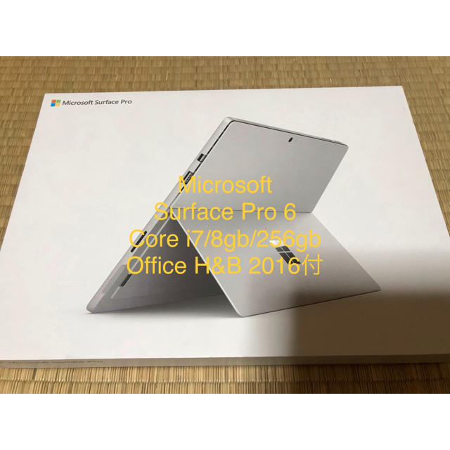 Surface Pro 6 Core i7/8gbモデル KJU-00014PC/タブレット