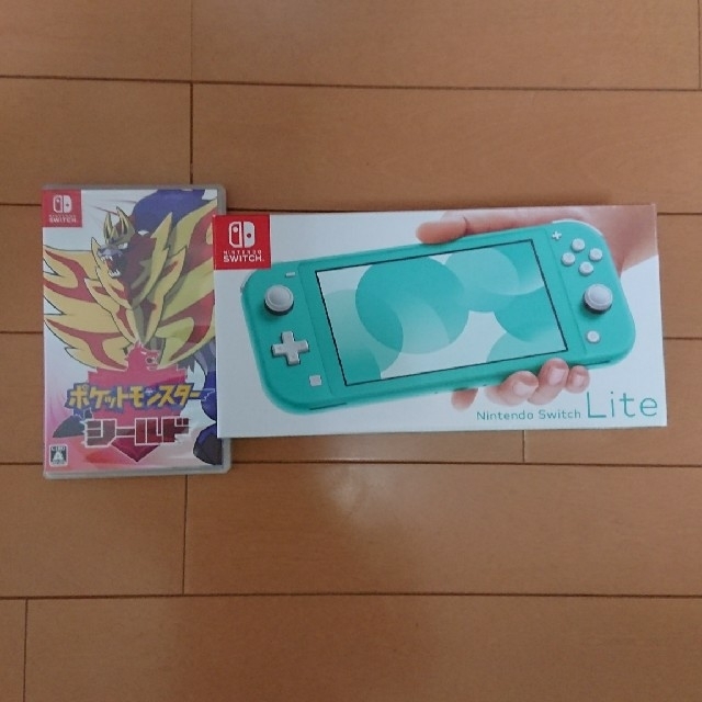 Nintendo Switch  Lite ターコイズ ポケモンシールドセット