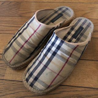 バーバリー(BURBERRY)のburberry  バーバリー エスパドリーユ ノバチェック 42 スニーカー(サンダル)