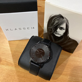 ビームス(BEAMS)のKLASSE14 腕時計　BLACK(腕時計)