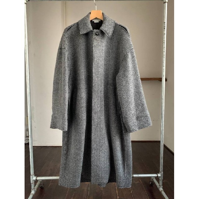 ジャケット/アウターYOKE　DOUBLE JQUARD KNIT BAL COLLAR COAT