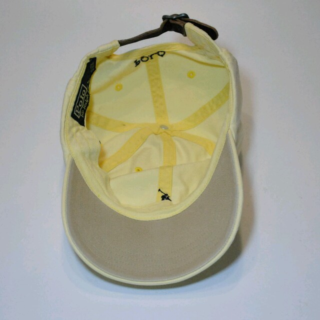 POLO RALPH LAUREN(ポロラルフローレン)の366 ラルフローレンキャップ イエロー レディースの帽子(キャップ)の商品写真