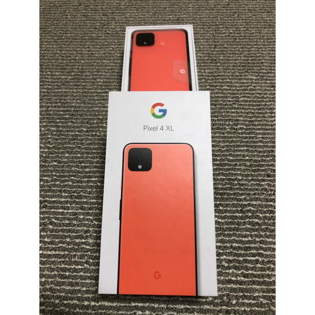 Softbank(ソフトバンク)のこうさま専用　Google Pixel4 XL 64GB オレンジ スマホ/家電/カメラのスマートフォン/携帯電話(スマートフォン本体)の商品写真