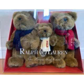 ポロラルフローレン(POLO RALPH LAUREN)のRalph Lauren Polo Bear(3ショットベア)(ぬいぐるみ)