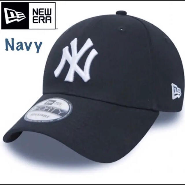 NEW ERA(ニューエラー)のニューエラ キャップ NY ヤンキース ネイビー メンズの帽子(キャップ)の商品写真