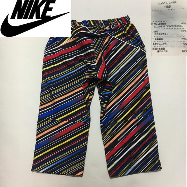 NIKE(ナイキ)のNIKE  ナイキ 7分丈 ハーフパンツ 立体製法 マルチカラー Mサイズ メンズのパンツ(ショートパンツ)の商品写真