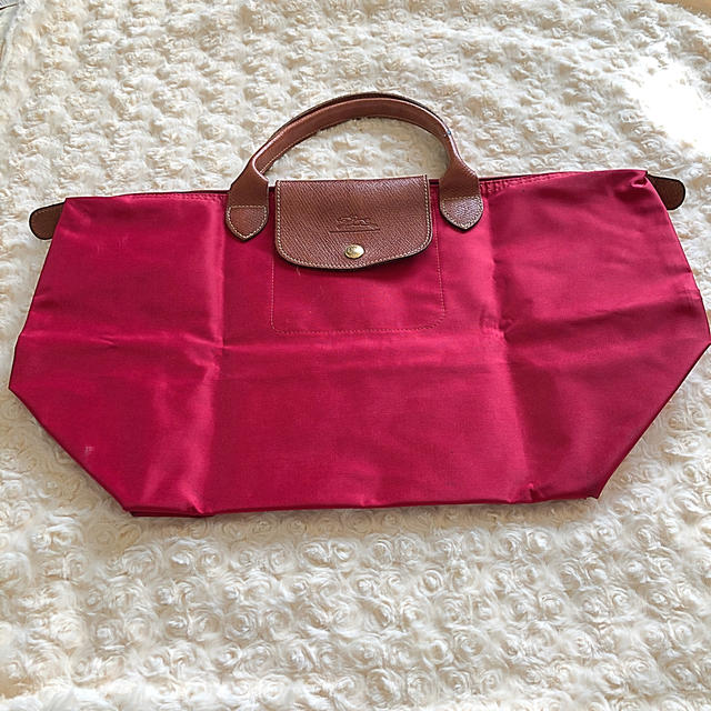 LONGCHAMP(ロンシャン)のロンシャン☆バッグ 赤 レディースのバッグ(トートバッグ)の商品写真