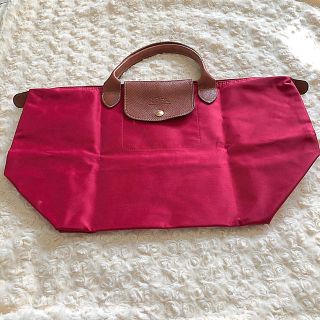 ロンシャン(LONGCHAMP)のロンシャン☆バッグ 赤(トートバッグ)