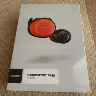 ボーズ(BOSE)のBOSE ワイヤレス Bluetoothイヤホン(ブライトオレンジ) (ヘッドフォン/イヤフォン)