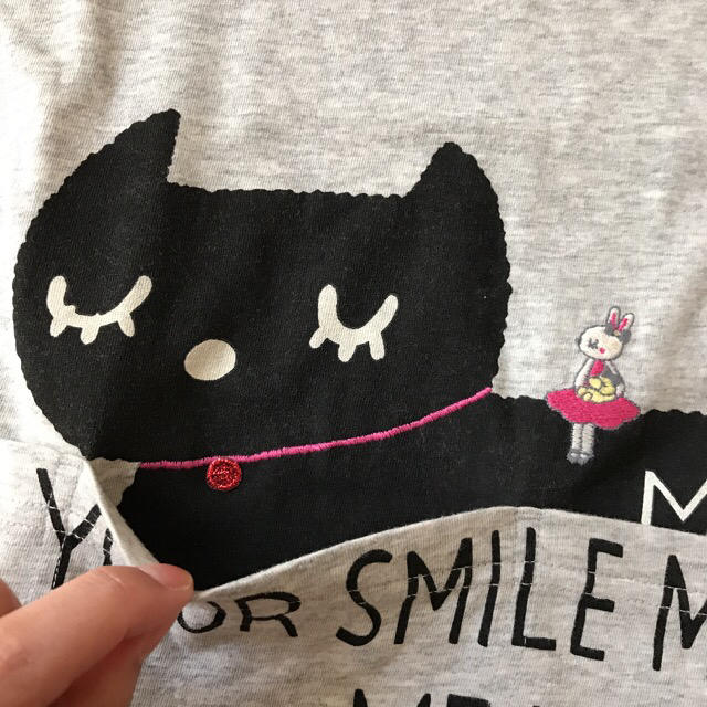 KP(ニットプランナー)のかりん様専用☆KP ニットプランナー Tシャツ　ねこ　110 キッズ/ベビー/マタニティのキッズ服女の子用(90cm~)(Tシャツ/カットソー)の商品写真