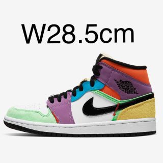 ナイキ(NIKE)のNIKE WMNS AIR JORDAN 1 MID SE 28.5(スニーカー)