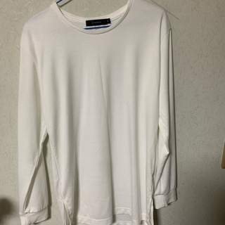 レイジブルー(RAGEBLUE)のレイヤードロンT 長袖　白　Tシャツ(Tシャツ/カットソー(七分/長袖))