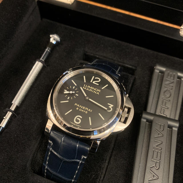 交渉可 PANERAI ルミノールマリーナ 8デイズ 手巻  時計 パネライ