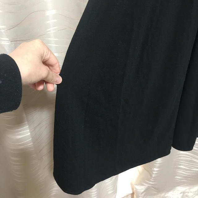 UNIQLO(ユニクロ)のUNIQLO フレアパンツ　ブラック　S レディースのパンツ(カジュアルパンツ)の商品写真