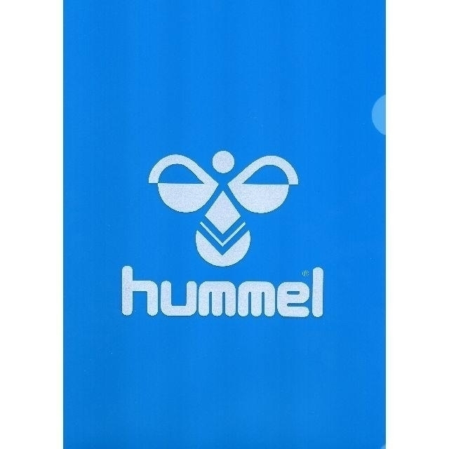 hummel(ヒュンメル)の【未使用品】hummel ヒュンメル★A４クリアファイル★青・ブルー【３セット】 インテリア/住まい/日用品の文房具(ファイル/バインダー)の商品写真