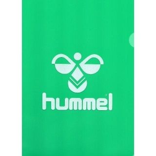 ヒュンメル(hummel)の【未使用品】hummel ヒュンメル★A４クリアファイル★緑・グリーン★３セット(ファイル/バインダー)