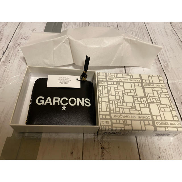 新品 Comme Des Garcons コムデギャルソン 財布 ブラック 1