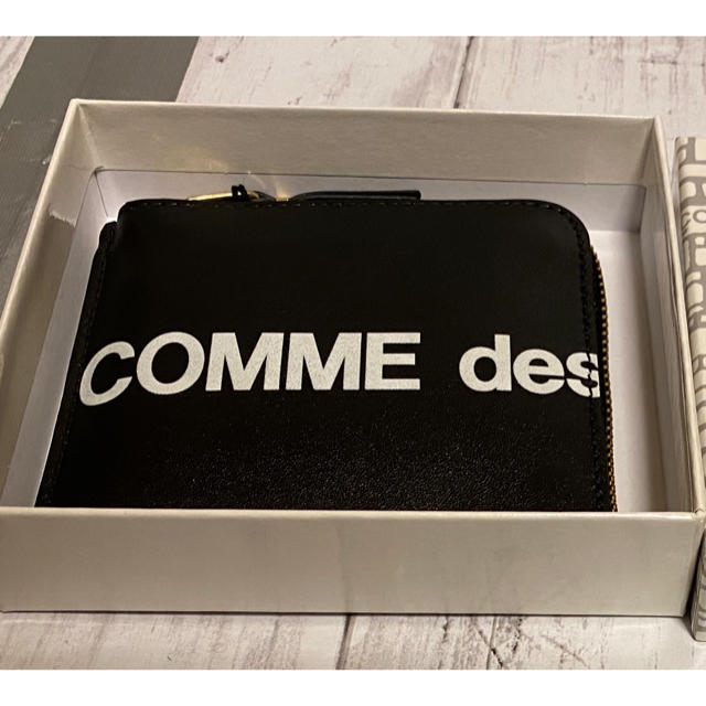 新品 Comme Des Garcons コムデギャルソン 財布 ブラック 3
